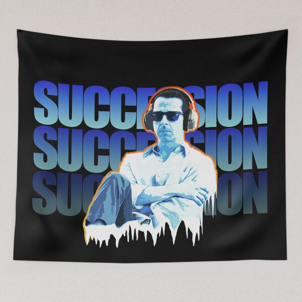 Item preview, succession, tv series fan works graphic design by ironpalette designed and sold by ironpalette.