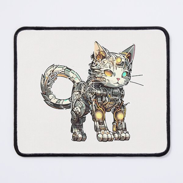 Item preview, Cute Cyborg Cat designed and sold by hamishby.