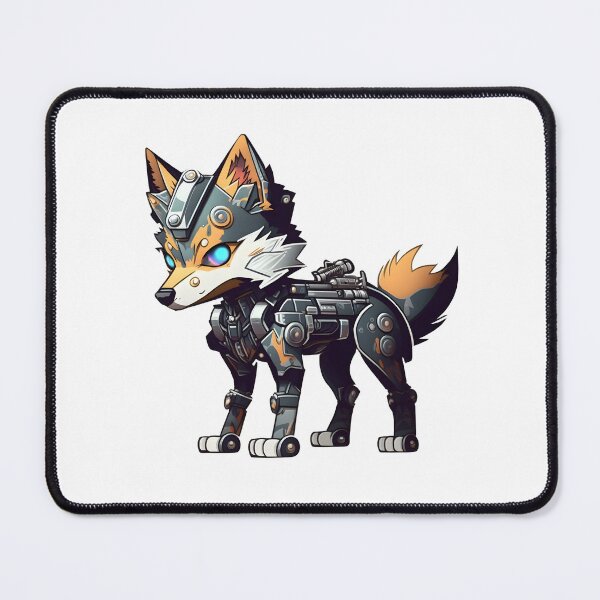Item preview, Cute Cyborg Fox designed and sold by hamishby.