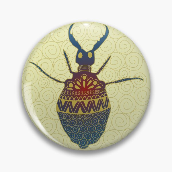 Item preview, Jewel-Tone Doodled Doodlebug Cream designed and sold by MerryMakewell.