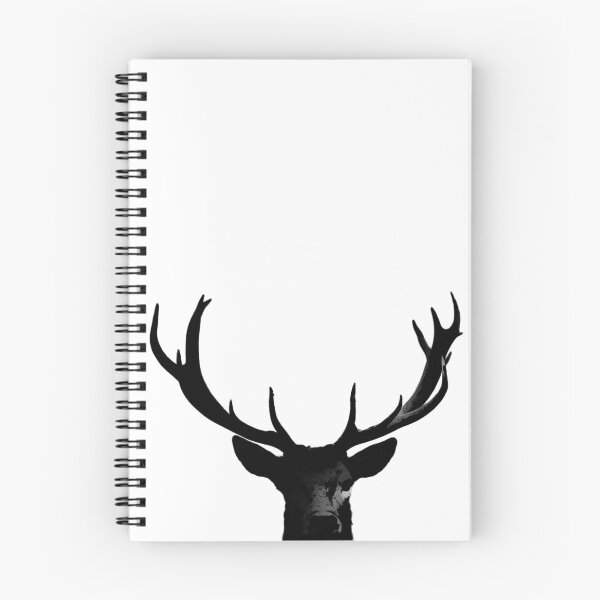 Item preview, Black Deer Rack Silhouette A273 designed and sold by byNicol.