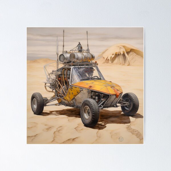 Item preview, Fantasy land vehicle -3 designed and sold by AIArtShopPro.
