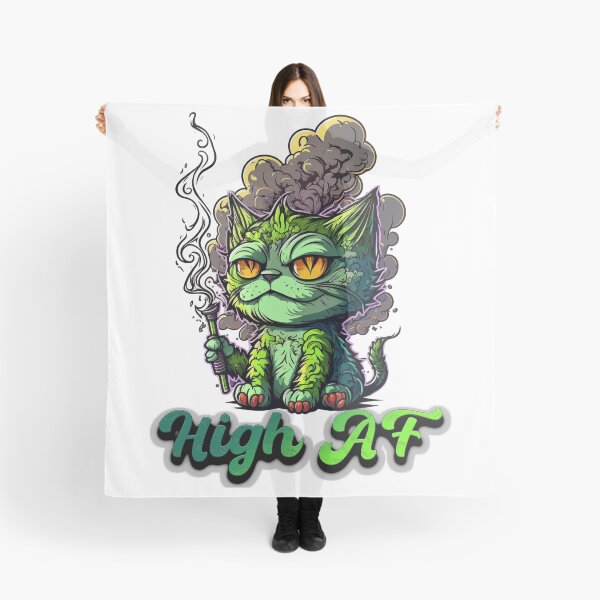 Item preview, cat stoner high af designed and sold by M16ka7a.