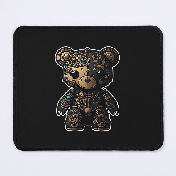 Item preview, Cute Cyborg Bear designed and sold by hamishby.