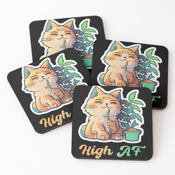 Item preview, baby stoner cat high af designed and sold by M16ka7a.