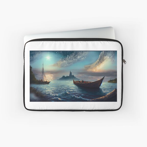 Item preview, Night Voyage: Two Ships in the Sea designed and sold by Angeldrv.