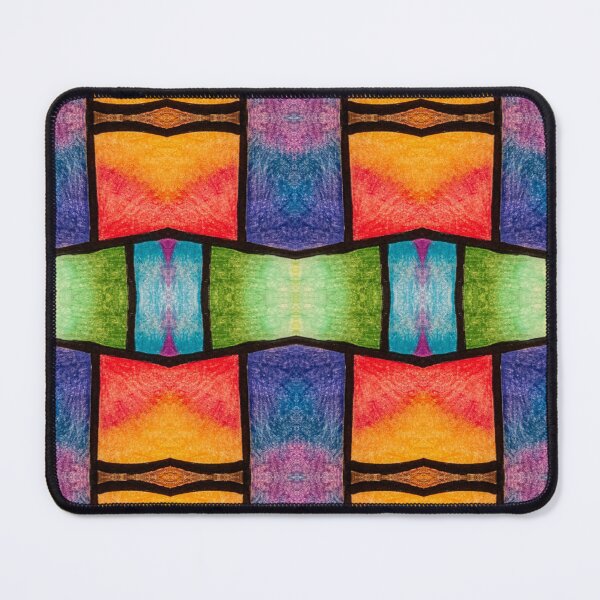 Artikelvorschau, Bunter Buntstift-inspirierter Blockdruck von Peach Pineapple Creative entworfen und verkauft von PeachPineapple1.