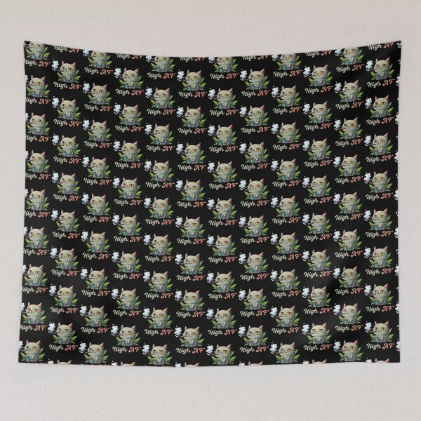 Item preview, cute stoner cat high af designed and sold by M16ka7a.
