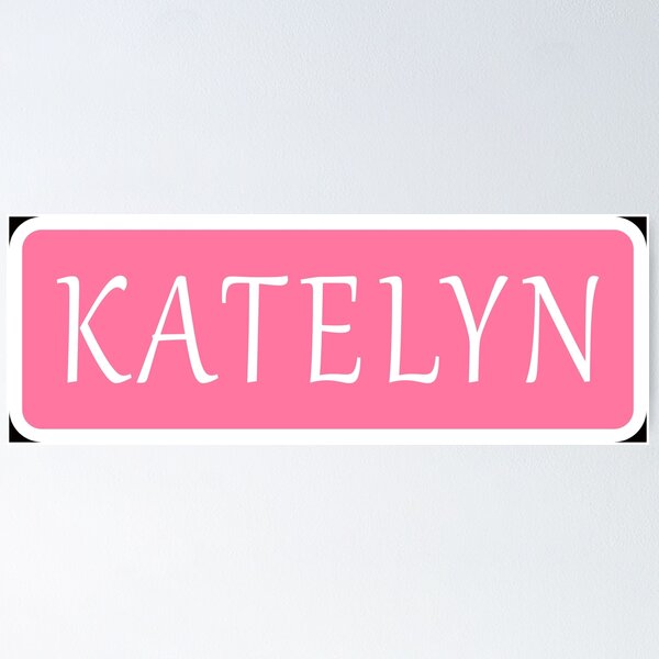 Item preview, Katelyn Girls Name designed and sold by Jeallan Designs.