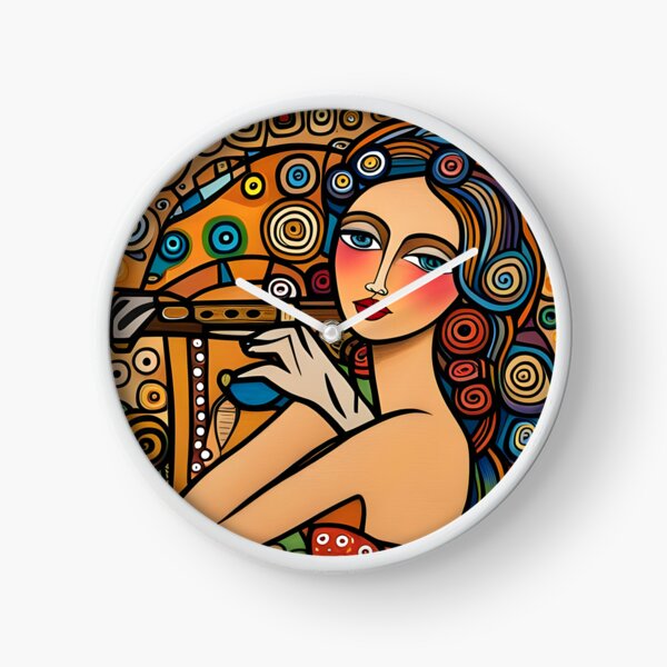 Item preview, Young woman playing a Flute  designed and sold by Colin Bentham.