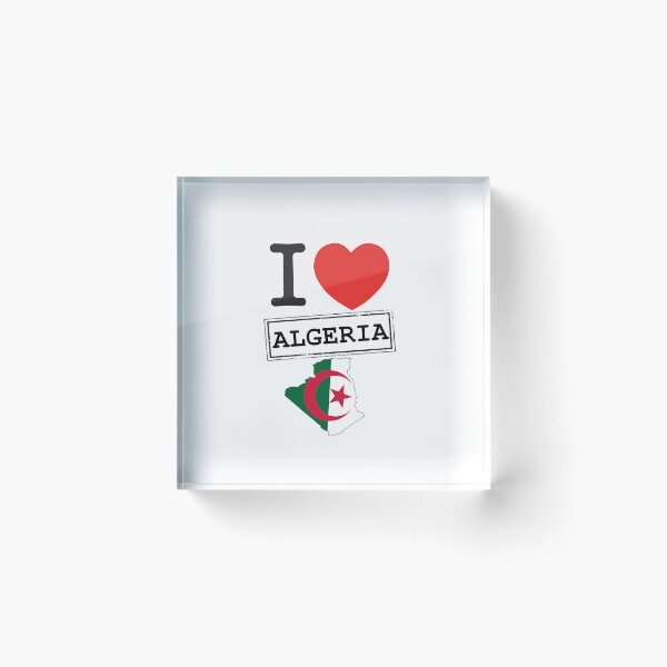 Item preview,  I Love Algeria , I Heart Algeria designed and sold by Casablanca shop.