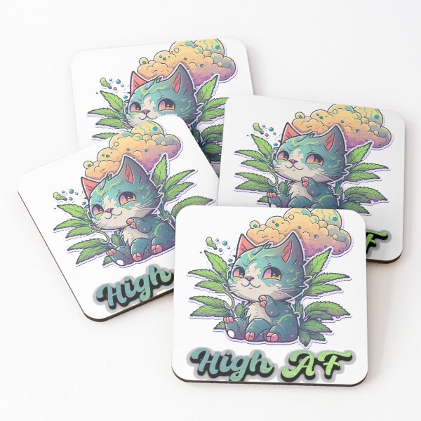 Item preview, sweet cat high af designed and sold by M16ka7a.