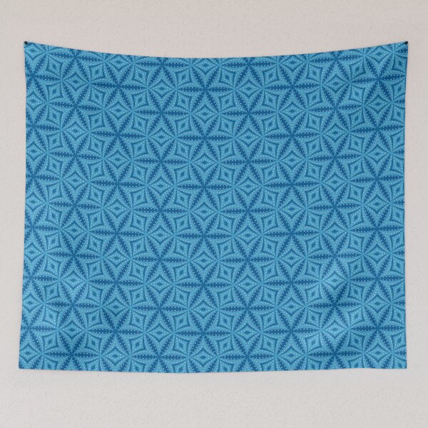 Item preview, Starfish Pattern Blue 4 designed and sold by sionia-art.