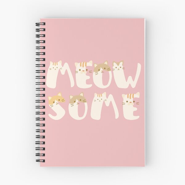Item preview, Meowsome, cat themed design, cute, kawaii designed and sold by Girly-Universe.