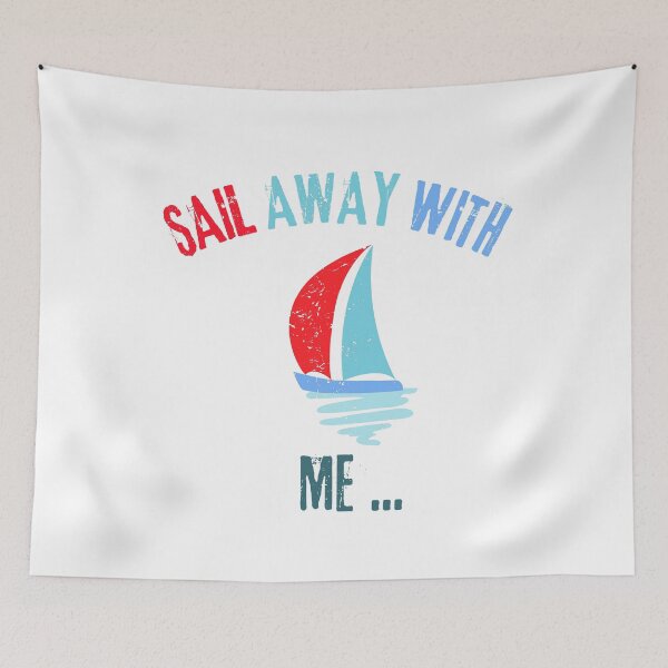 Item preview, Sail away with me - retro, vintage designed and sold by Ball-and-Match.