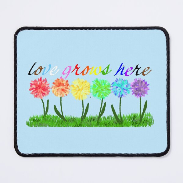 Item preview, Love grows here designed and sold by MtnFlowArts.