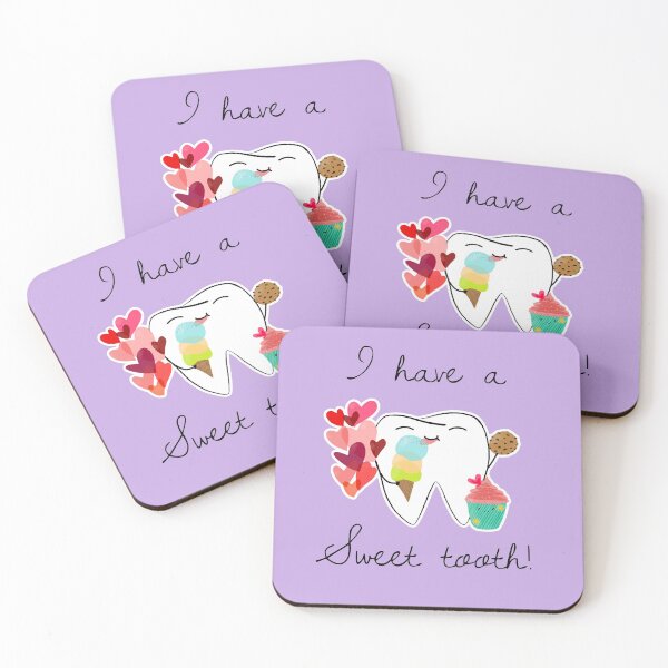Item preview, I have a sweet tooth! designed and sold by Happimola Designs.