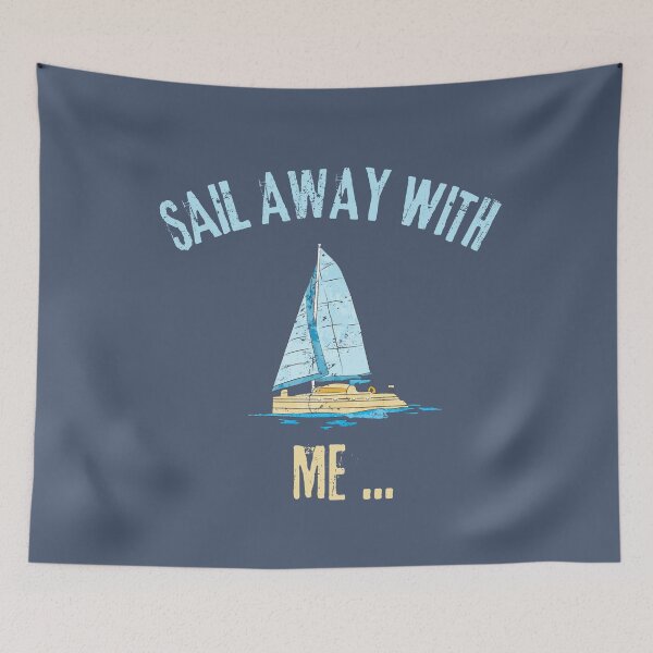 Item preview, Sail away with me - retro, vintage designed and sold by Ball-and-Match.