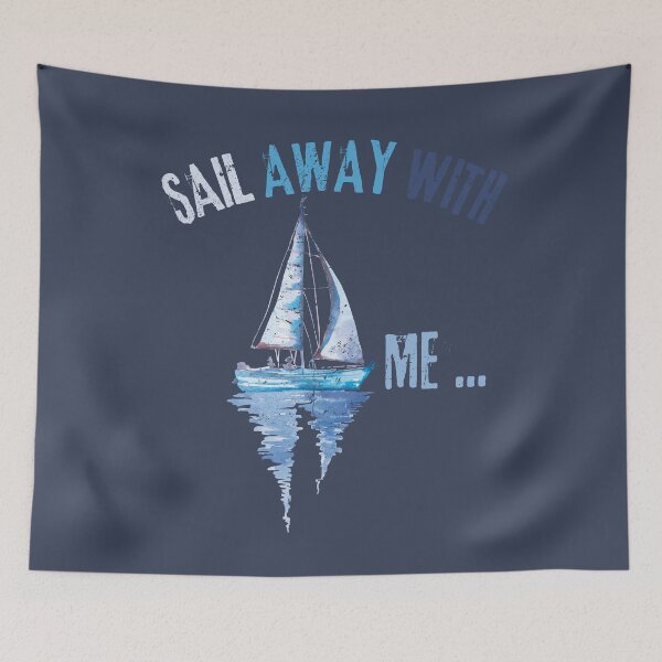 Item preview, Sail away with me - retro, vintage designed and sold by Ball-and-Match.