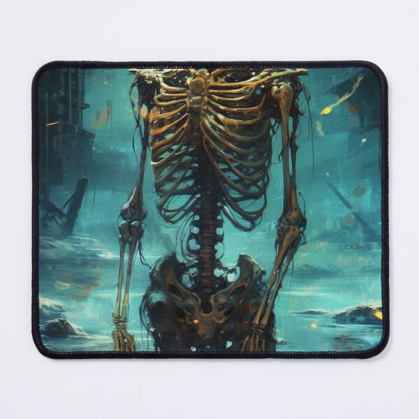 Item preview, Heroic Watercolor Whimsical Skeleton Art Graphic Design V.1 designed and sold by Pexelpanoramas.
