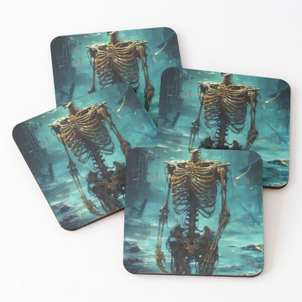Item preview, Heroic Watercolor Whimsical Skeleton Art Graphic Design V.1 designed and sold by Pexelpanoramas.