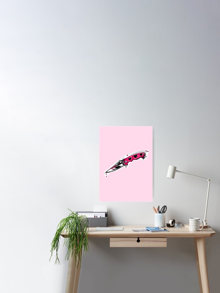 Pink Knife | Poster