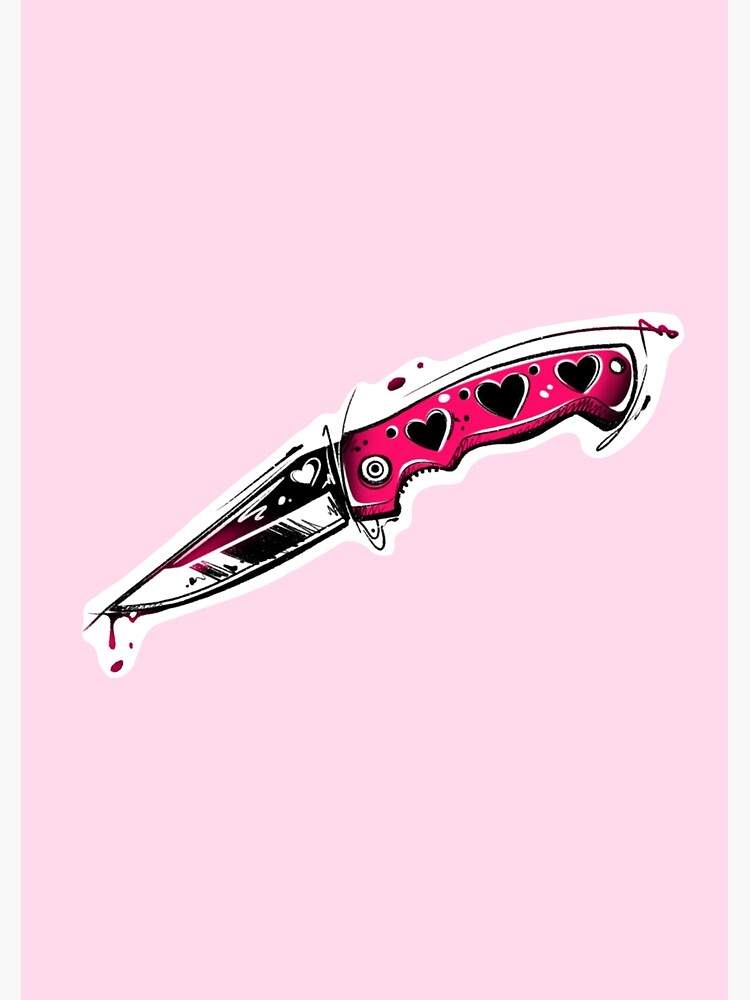 Pink Knife | Poster
