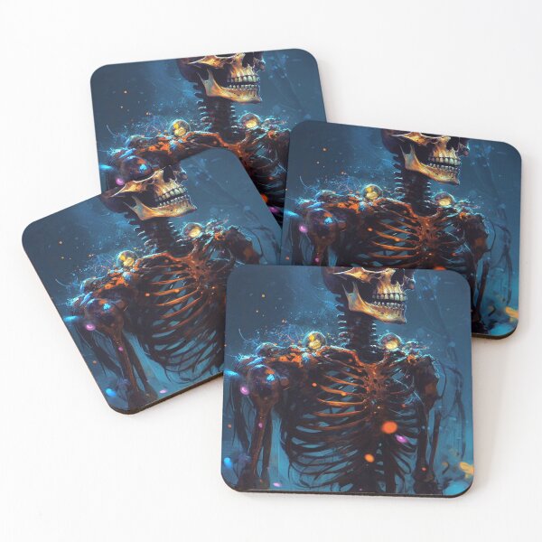 Item preview, Heroic Whimsical Skeleton Art Graphic Design V.2 designed and sold by Pexelpanoramas.