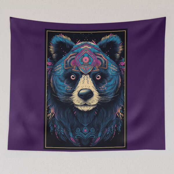 Item preview, Magic Panda | Native American Art Panda | Aesthetic Animal Art  designed and sold by AlNoah.