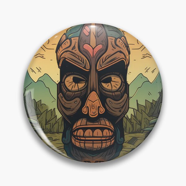Item preview, Polynesian Tiki Masks 7 of 28 designed and sold by Jenson Major.