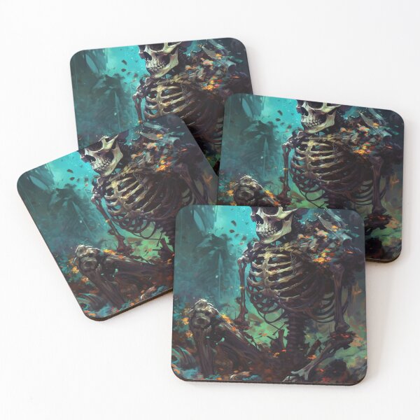 Item preview, Heroic Whimsical Skeleton Art Graphic Design V.3 designed and sold by Pexelpanoramas.