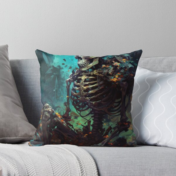 Item preview, Heroic Whimsical Skeleton Art Graphic Design V.3 designed and sold by Pexelpanoramas.