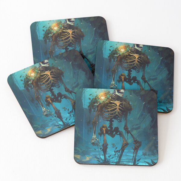 Item preview, Heroic Whimsical Skeleton Art Graphic Design V.4 designed and sold by Pexelpanoramas.