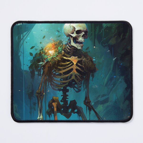 Item preview, Heroic Whimsical Skeleton Art Graphic Design V.4 designed and sold by Pexelpanoramas.