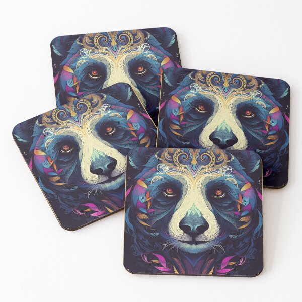 Item preview, Magic Panda | Native American Art Panda | Aesthetic Animal Art  designed and sold by AlNoah.