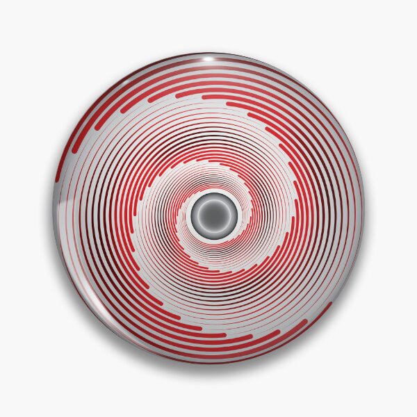 Item preview, Zoom in on the spinning red lines designed and sold by Bigrow.