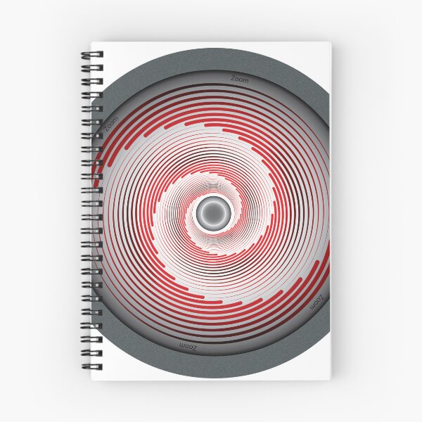Item preview, Zoom in on the spinning red lines designed and sold by Bigrow.