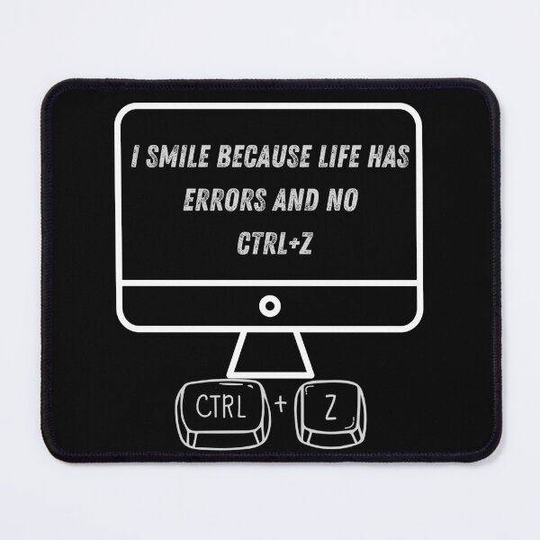 Item preview, Ctrl+Z Life Humor Tee designed and sold by BadzioCompany.