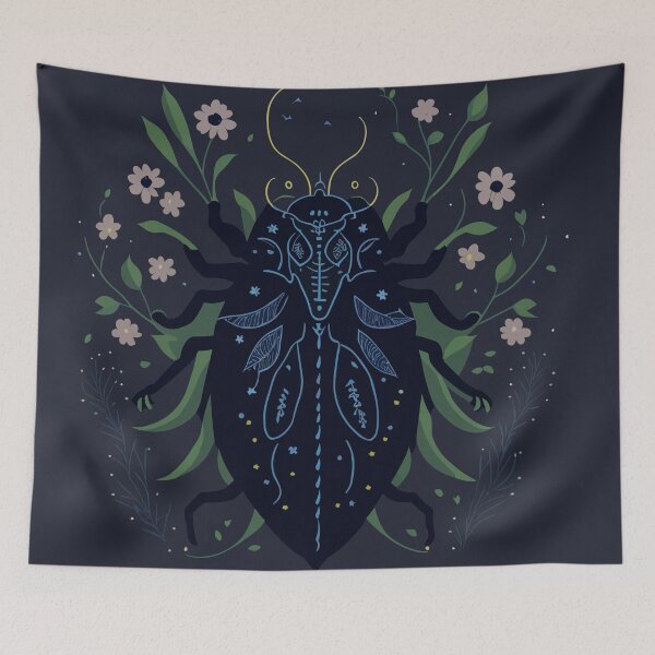 Item preview, Magical Beetle Illustration designed and sold by Mystic-Gallery.