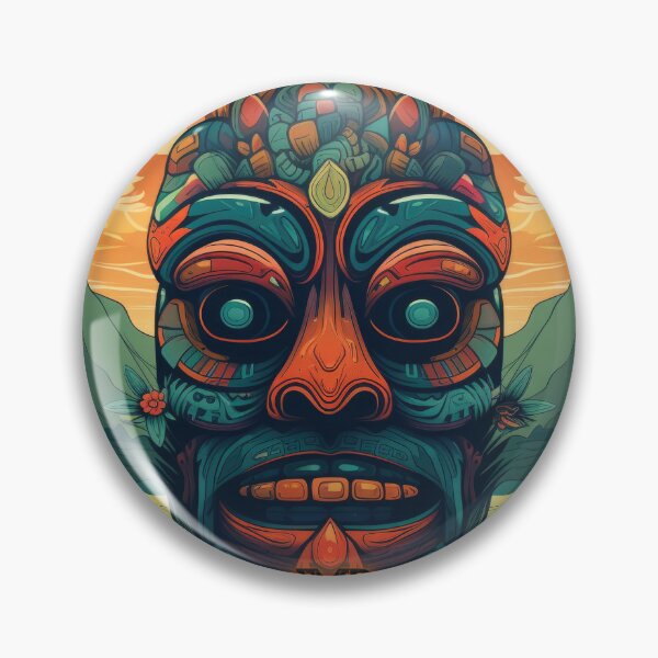 Item preview, Polynesian Tiki Masks 8 of 28 designed and sold by Jenson Major.