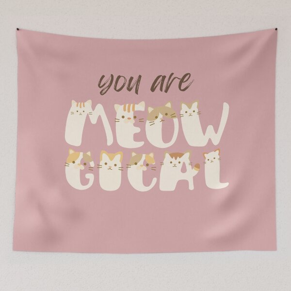 Item preview, you are meowgical, cat themed design, cute, kawaii, awesome designed and sold by Girly-Universe.