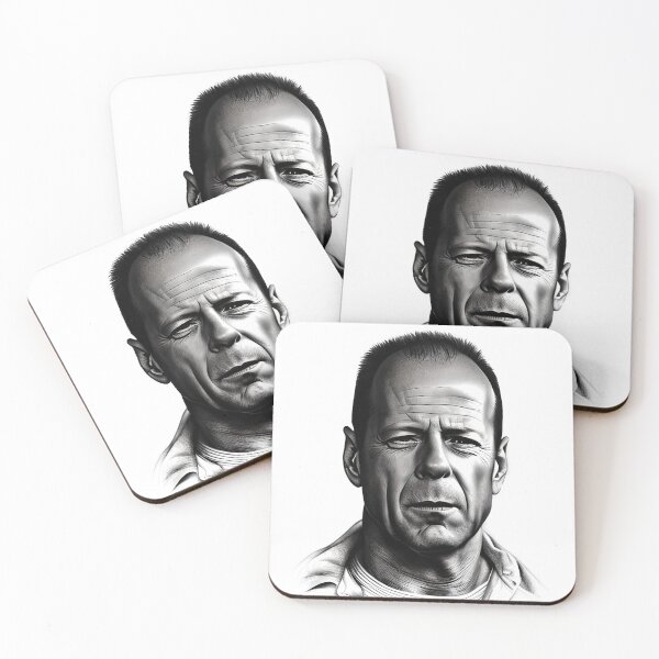 Artikelvorschau, Bruce Willis-Sketch entworfen und verkauft von extrajos.