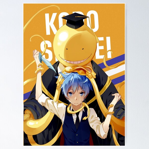 Item preview, Koro-sensei | Assassination Classroom designed and sold by ShiroKuroShiro.