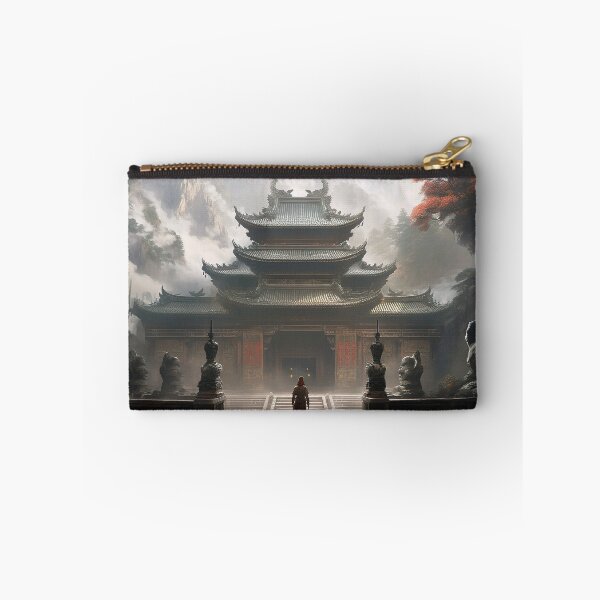 Item preview, Ancient Temple designed and sold by Psy-Dye-AI.