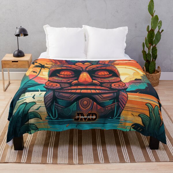 Item preview, Polynesian Tiki Masks 10 of 28 designed and sold by Jenson Major.