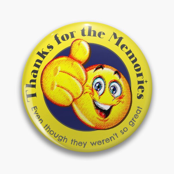 Item preview, Thanks For The Memories Emo Quote Ok Emoji FOB Phrase Meme Happy Smiley Face - Yellow designed and sold by N3F1.