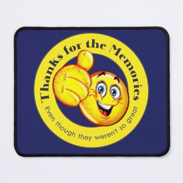 Item preview, Thanks For The Memories Emo Quote Ok Emoji FOB Phrase Meme Happy Smiley Face - Yellow designed and sold by N3F1.