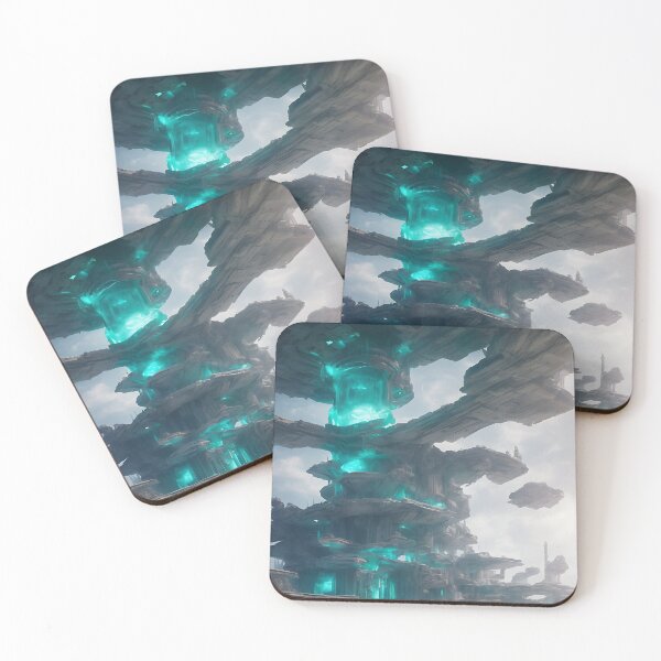 Item preview, Lost Worlds of Extraterrestrial Cities designed and sold by ChromoAI.