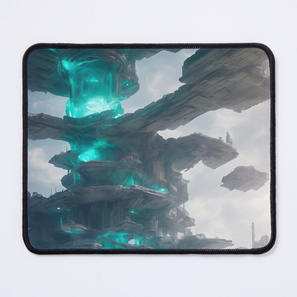 Item preview, Lost Worlds of Extraterrestrial Cities designed and sold by ChromoAI.
