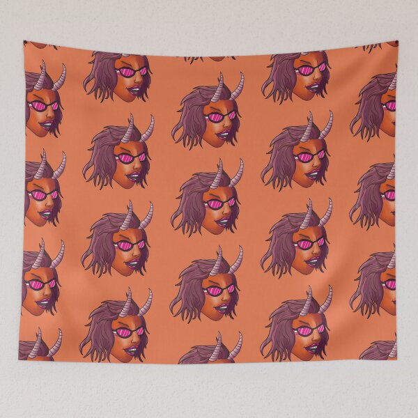 Item preview, Devil Woman Wearing Sunglasses designed and sold by Georgeshop311.